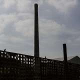 Le ciminiere dominano il panorama 